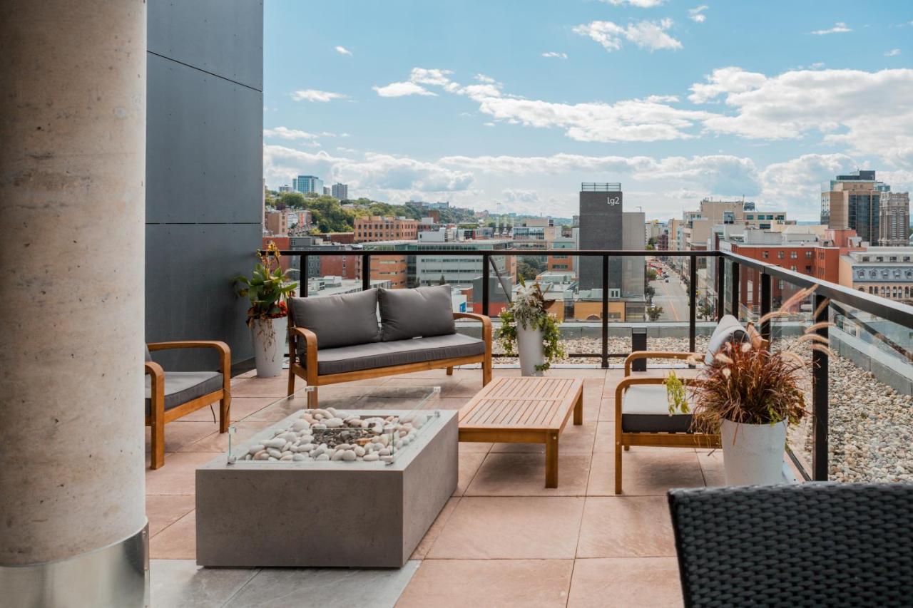Condo Mid-Century Modern Style - Pool/Terrace Quebec Exteriér fotografie