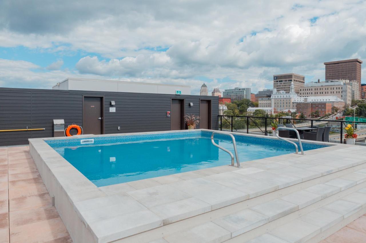 Condo Mid-Century Modern Style - Pool/Terrace Quebec Exteriér fotografie